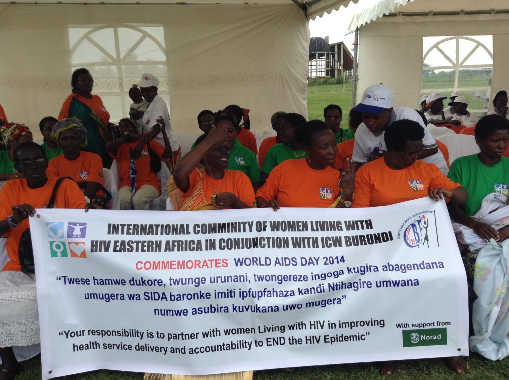 Read more about the article ICWEA Commemorates World AIDS Day Celebrations in Burundi